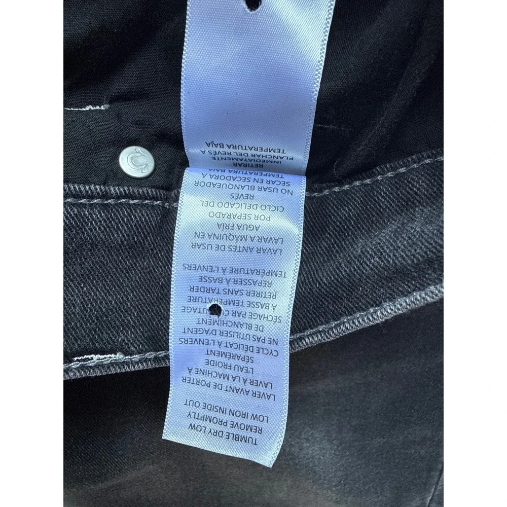 True Religion Rocco Relaxed Skinny Jeans Grey Gloomy Wash 34x32 NWT 701449